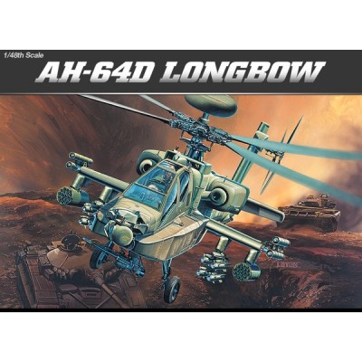AH-64D LONGBOW ATTACK HELICOPTER - 1/48 SCALE 